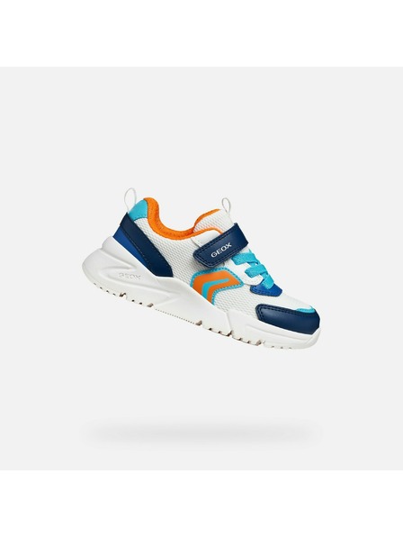 Geox Weiße Jungen-Sneaker Geox Loftus