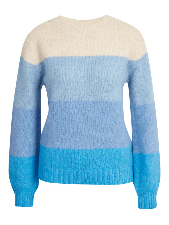 Orsay Blau gestreifter Damenpullover ORSAY