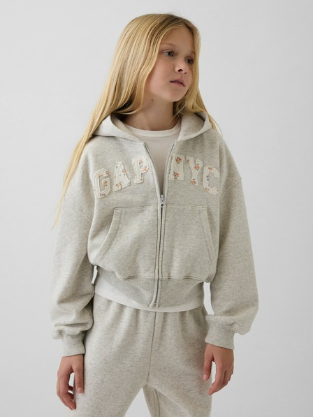 GAP Kinder oversize Sweatshirt mit Logo VintageSoft GAP