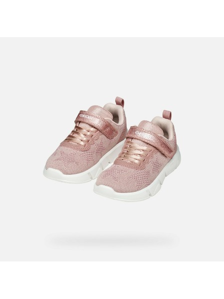 Geox Rosa Mädchen Geox Aril Turnschuhe