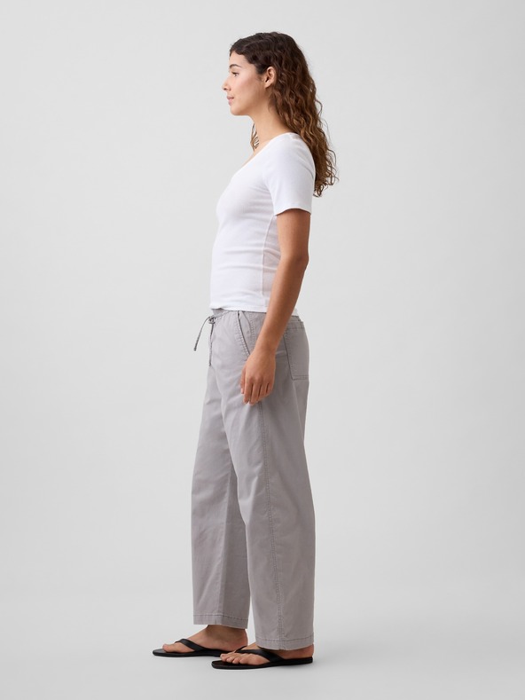 GAP High Rise Easy Barrel Khakihose GAP