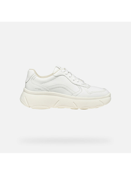 Geox Weiße Damen Geox Nebula 2.0 X Turnschuhe