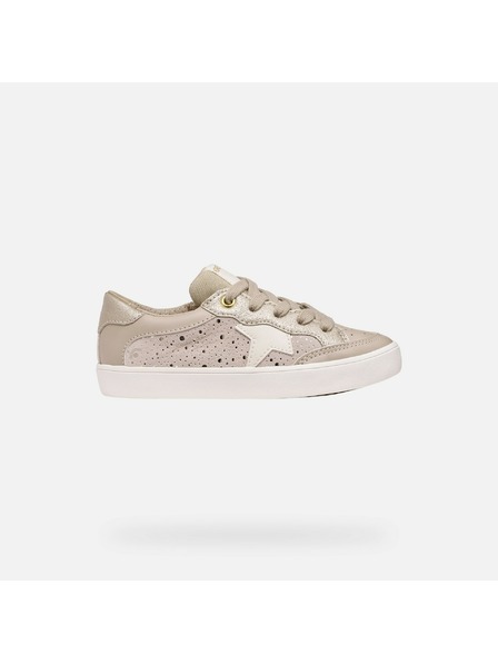 Geox Beige Mädchen-Sneaker Geox Gisli