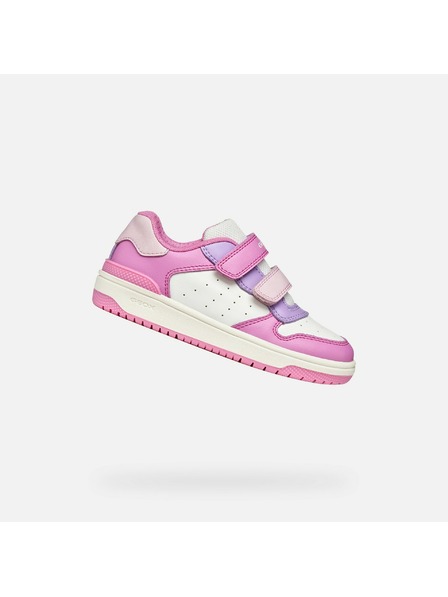 Geox Rosa Mädchen-Turnschuhe Geox Washiba