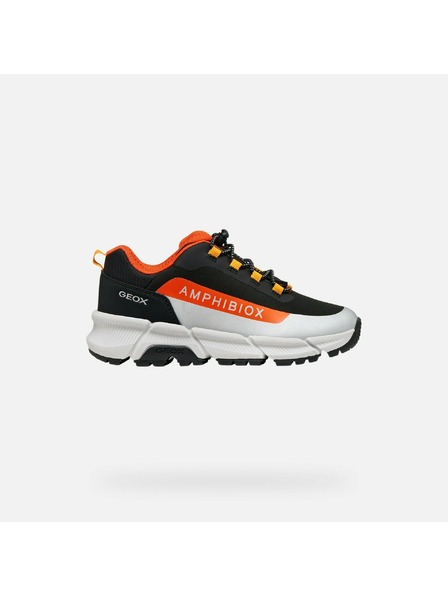 Geox Schwarze Jungen-Sneaker Geox Flexyper Plus B ABX