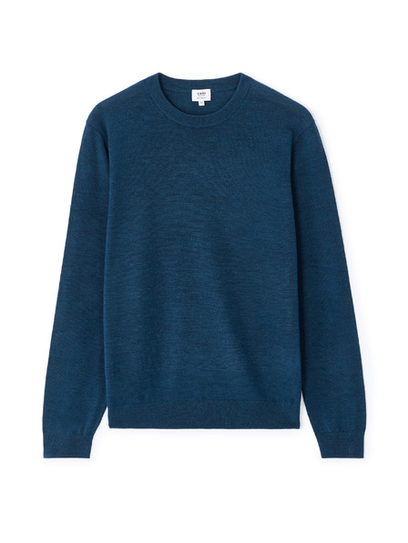 Celio Semerirond Merino-Wollpullover