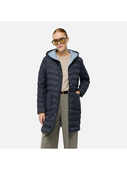 Geox Dunkelblau Damen-Daunenjacke Geox Myluse