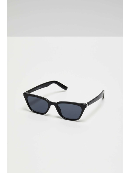 Moodo Sonnenbrille mit schmalem Katzenauge-Design Schwarz Moodo