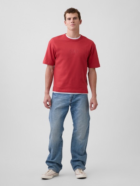 GAP Crop-T-Shirt mit Logo 1969 Heavyweight GAP