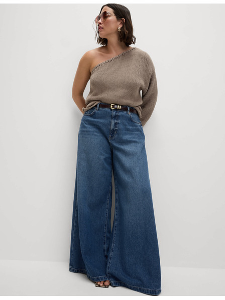 Marks & Spencer Dunkelblaue weit geschnittene Damenjeans von Marks & Spencer