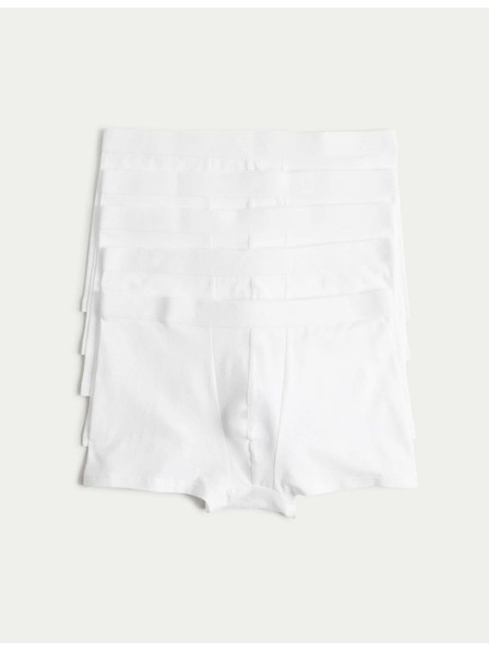Marks & Spencer Fünferpack Herren-Boxershorts in Weiß Marks & Spencer