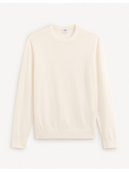 Celio Semerirond Merino-Wollpullover