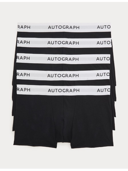 Marks & Spencer Hüftslips aus Supima® Baumwoll-Mix, 5er-Pack Marks & Spencer schwarz