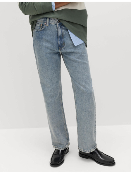 Marks & Spencer Loose Fit Authentic Jeans in geradem Schnitt von Marks & Spencer blau