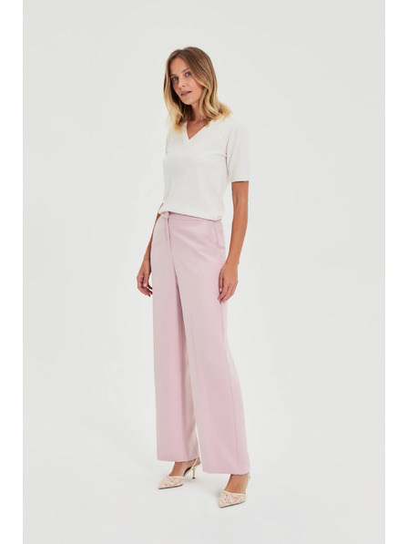 Moodo Hose mit Besatz rosa Moodo