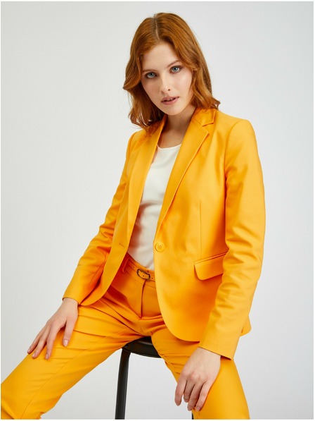 Orsay Orangefarbene Damenjacke ORSAY