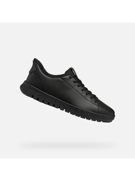 Geox Schwarze Herren-Sneaker Geox Flextride Plus