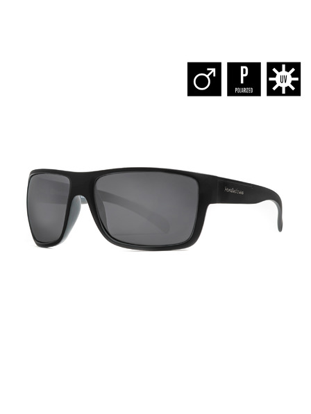 Horsefeathers Sonnenbrille Zenith - matt black/mirror white