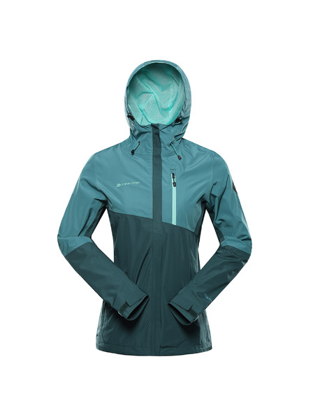 ALPINE PRO Damen Wasserdichte Jacke mit PTX Membran ALPINE PRO NOREMA 3 teal