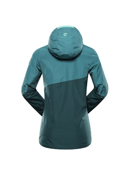 ALPINE PRO Damen Wasserdichte Jacke mit PTX Membran ALPINE PRO NOREMA 3 teal