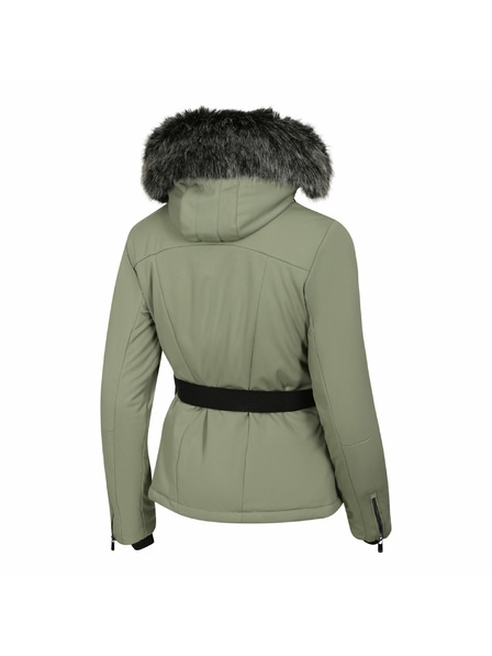 ALPINE PRO Damen Ski Softshell Jacke mit Membran ALPINE PRO DOWELA 2 oil green
