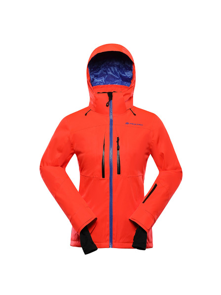 ALPINE PRO Damen Skijacke mit PTX Snow Membran ALPINE PRO REASA 2 neon red