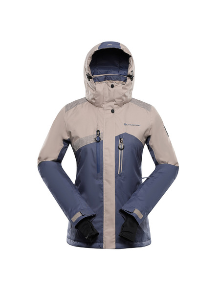 ALPINE PRO Damen Skijacke mit PTX Snow Membran ALPINE PRO DEARA 2 simply taupe