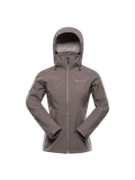 ALPINE PRO Damen Softshell-Jacke mit Membran ALPINE PRO HOORA 2 driftwood