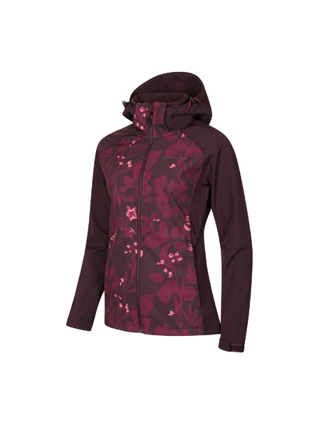 ALPINE PRO Damen Softshell-Jacke mit Membran ALPINE PRO HOORA winetasting varianta pa