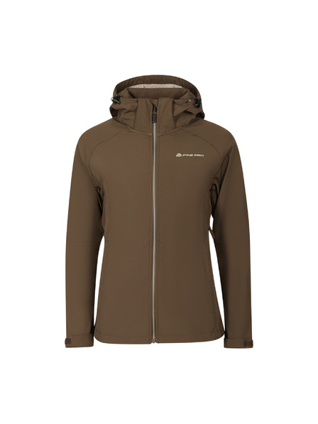 ALPINE PRO Damen Softshell-Jacke mit Membran ALPINE PRO HOORA stone gray