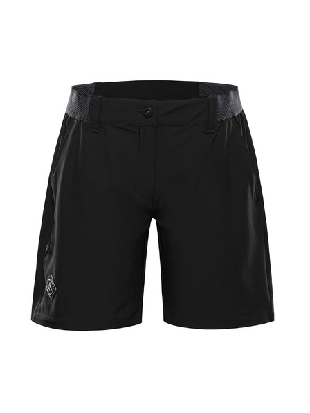 ALPINE PRO Damen-Schnelltrocknende Shorts ALPINE PRO ZAMBA 4 black