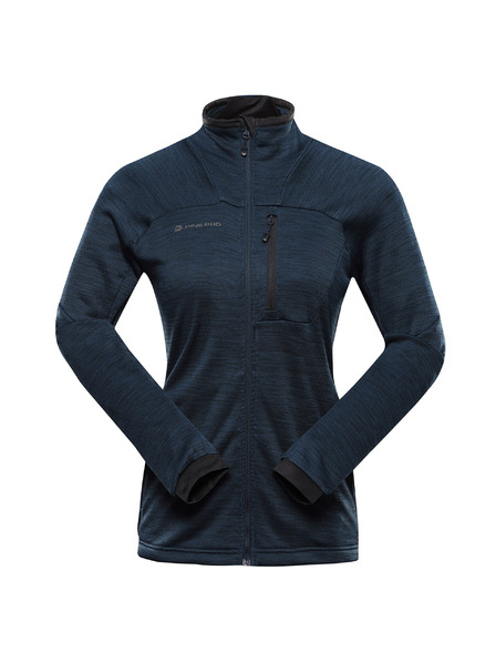 ALPINE PRO Damen-Schnelltrocknende Sweatjacke ALPINE PRO ONNECA 3 blue wing teal