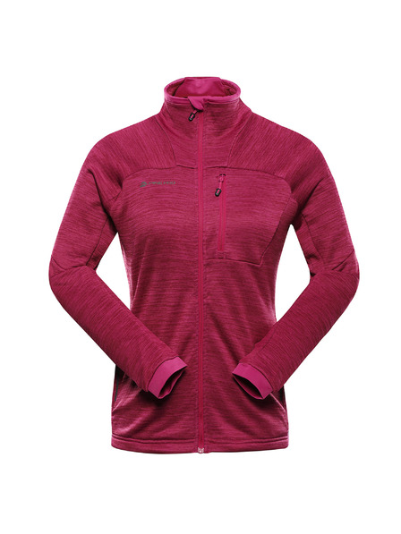 ALPINE PRO Damen-Schnelltrocknende Sweatjacke ALPINE PRO ONNECA 3 fuchsia red