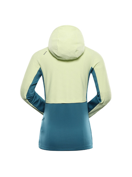 ALPINE PRO Damen-Schnelltrocknender Hoodie ALPINE PRO FEZA 2 luminary green