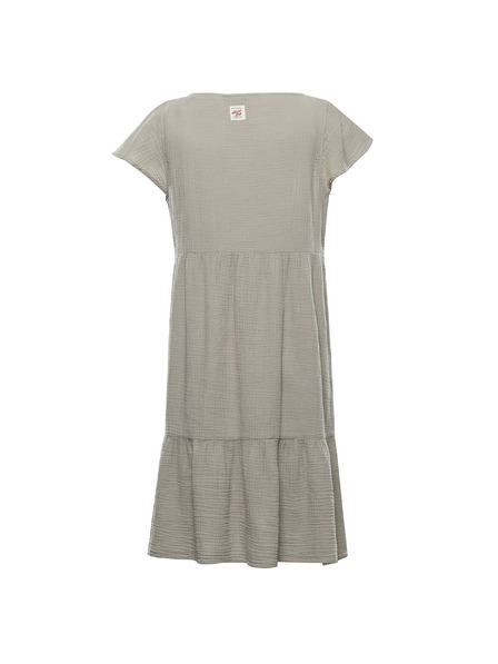 ALPINE PRO Damen Baumwoll-Kleid ALPINE PRO AKESA abbey stone