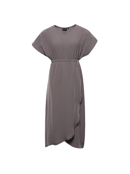 ALPINE PRO Damen Sommerkleid ALPINE PRO URAMA driftwood