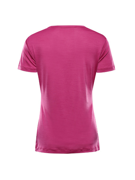 ALPINE PRO Damen-Schnelltrocknungs-T-Shirt mit Cool Dry ALPINE PRO BASIKA fuchsia red