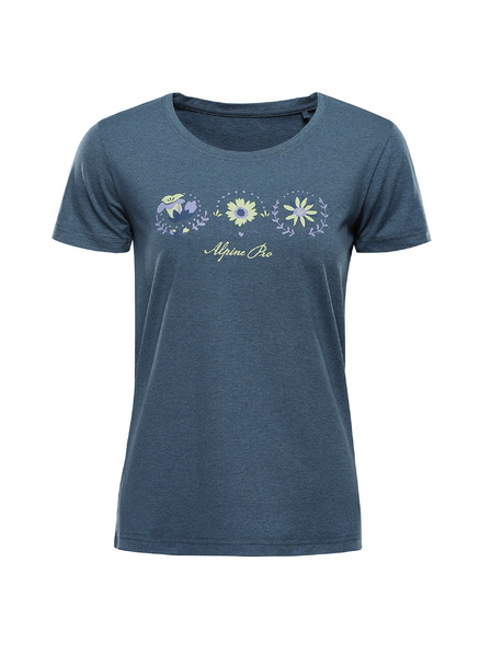 ALPINE PRO Damen-Funktions-T-Shirt ALPINE PRO SASSA dk.metal blue varianta pa
