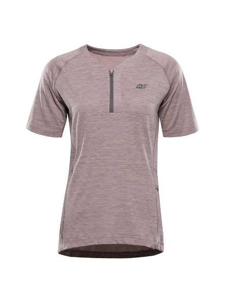 ALPINE PRO Damen-Schnelltrocknendes Fahrrradtrikot ALPINE PRO GERETA 3 pale mauve