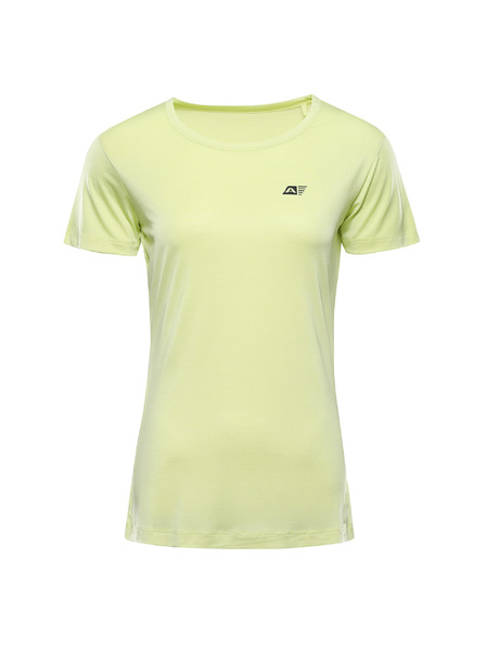 ALPINE PRO Damen schnelltrocknendes T-Shirt mit cool dry ALPINE PRO BONDA 3 luminary green