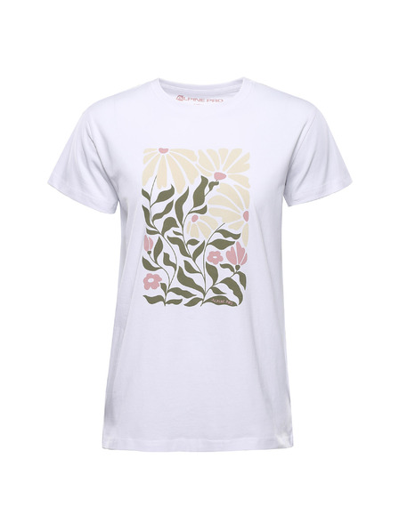 ALPINE PRO Damen-T-Shirt aus Baumwolle ALPINE PRO DORGA white varianta pa