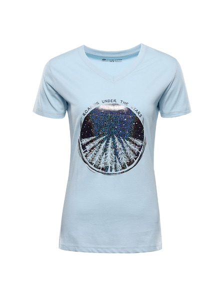 ALPINE PRO Damen Baumwoll-T-Shirt ALPINE PRO DORENA skyride Variante pb