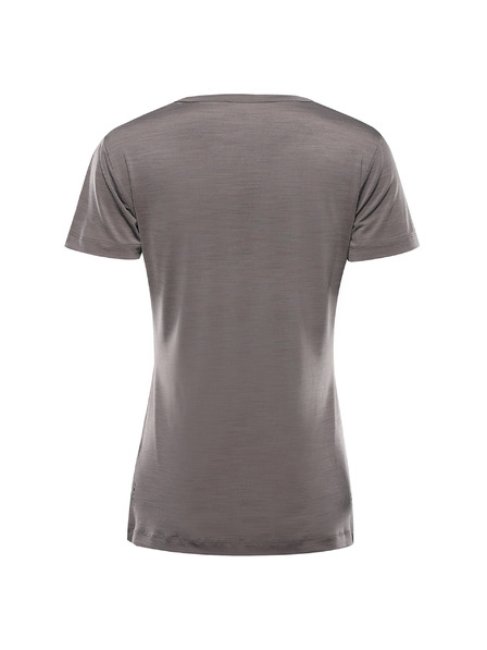 ALPINE PRO Damen-Schnelltrocknungs-T-Shirt mit Cool Dry ALPINE PRO BASIKA driftwood