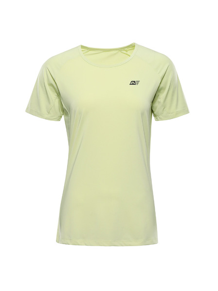 ALPINE PRO Damen-Schnelltrocknungs-T-Shirt mit Cool Dry ALPINE PRO BASIKA luminary green