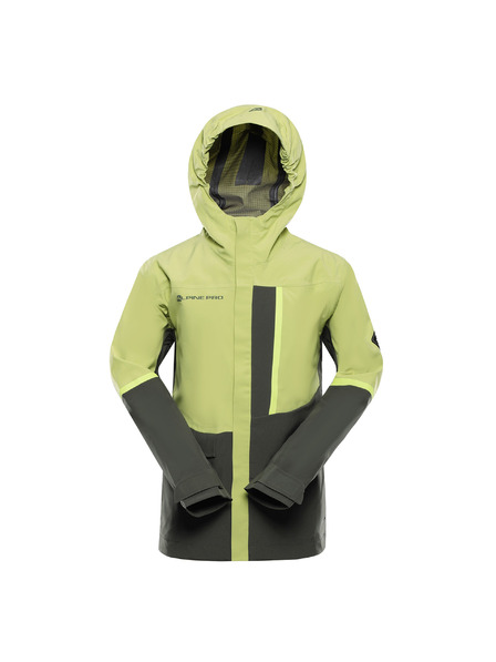 ALPINE PRO Kinder-Jacke mit PTX-Membran ALPINE PRO ZARRO 3 green oasis