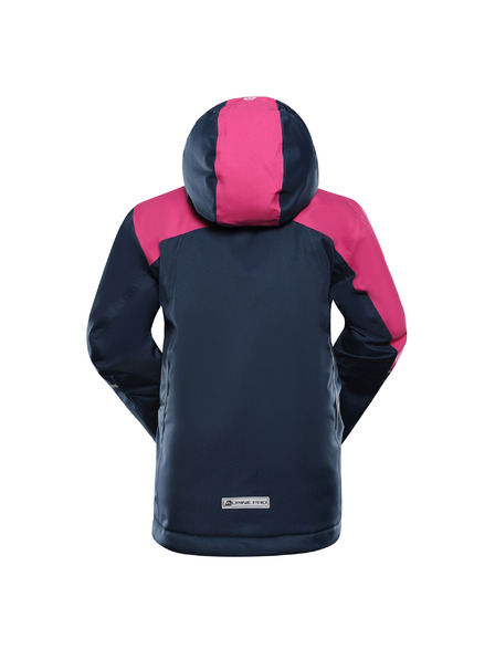 ALPINE PRO Kinder-Skijacke mit PTX-Schneemembran ALPINE PRO DEARO 2 fuchsia fedora