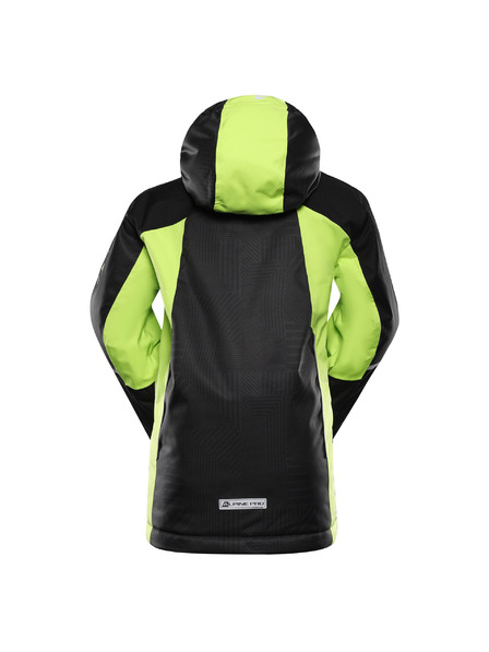 ALPINE PRO Kinder-Skijacke mit PTX-Schneemembran ALPINE PRO DEARO 2 schwarz