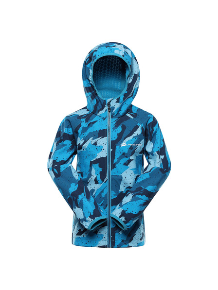 ALPINE PRO Kinder Softshell-Jacke ALPINE PRO HOORO 2 moonlit ocean varianta pa