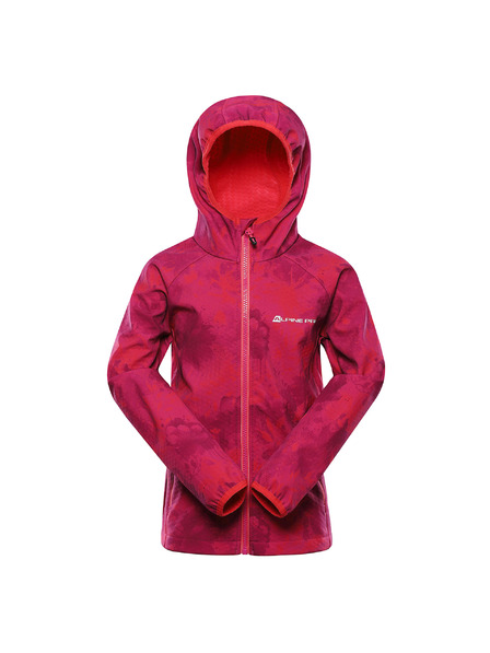 ALPINE PRO Kinder Softshell-Jacke ALPINE PRO HOORO 2 fuchsia red varianta pb