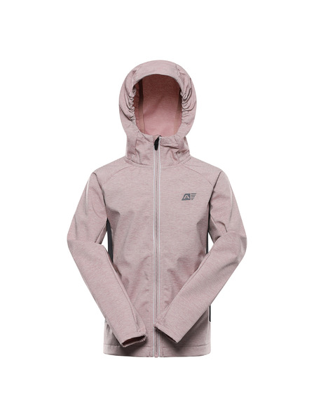 ALPINE PRO Kinder Softshell Jacke mit Membran ALPINE PRO SPERTO 2 pale mauve